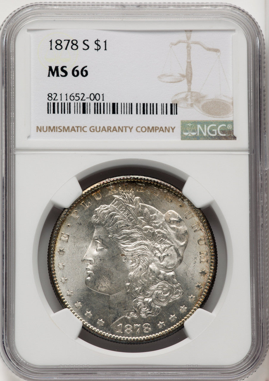 1878-S Morgan Dollar NGC MS66