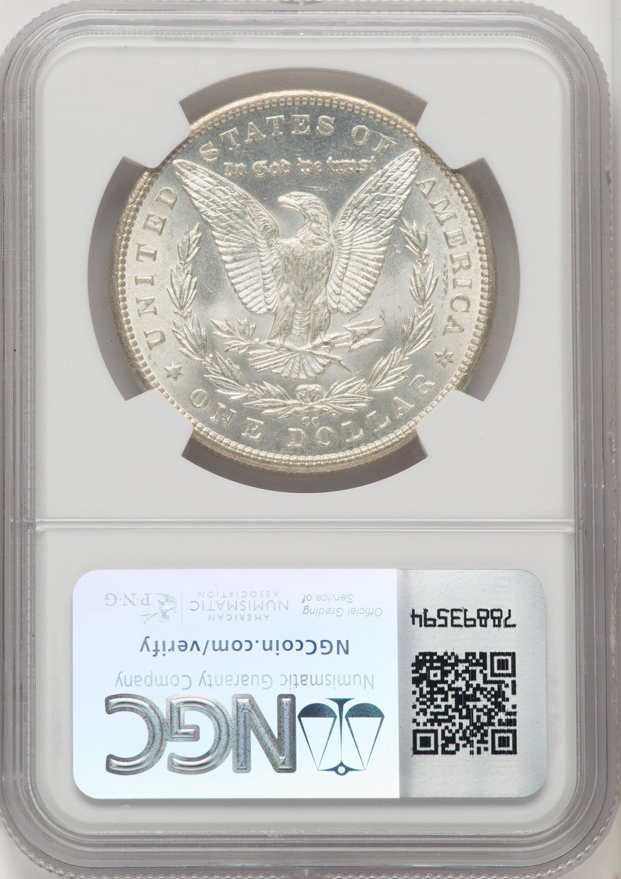1890-CC Morgan Dollar NGC MS64