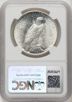 1923-D Peace Dollar NGC MS65