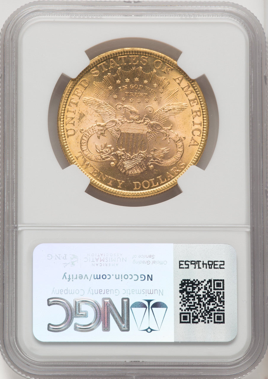 1895 $20 Liberty Double Eagle NGC MS65
