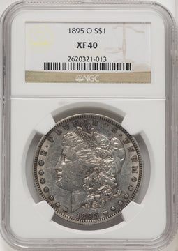 1895-O Morgan Dollar NGC XF40
