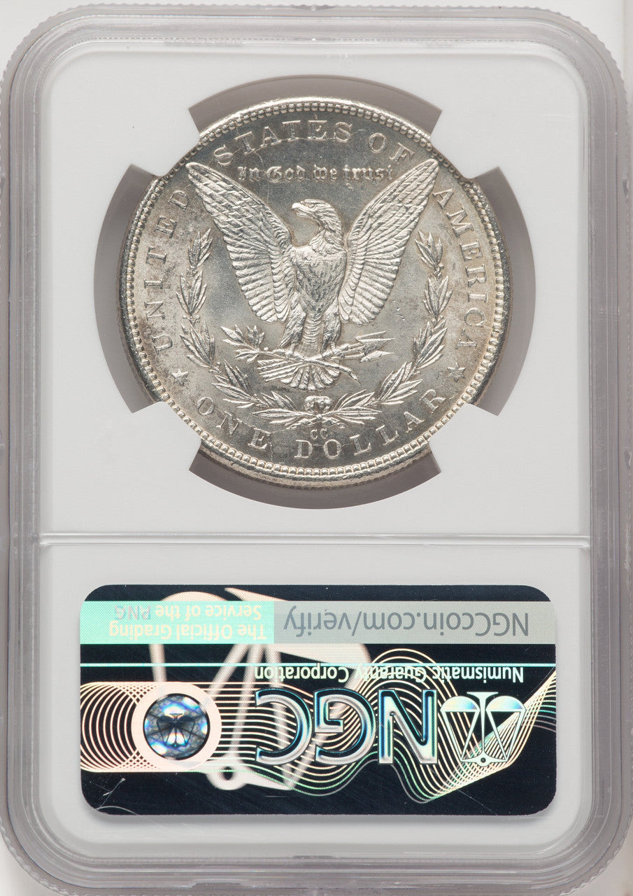 1890-CC Morgan Dollar NGC MS62