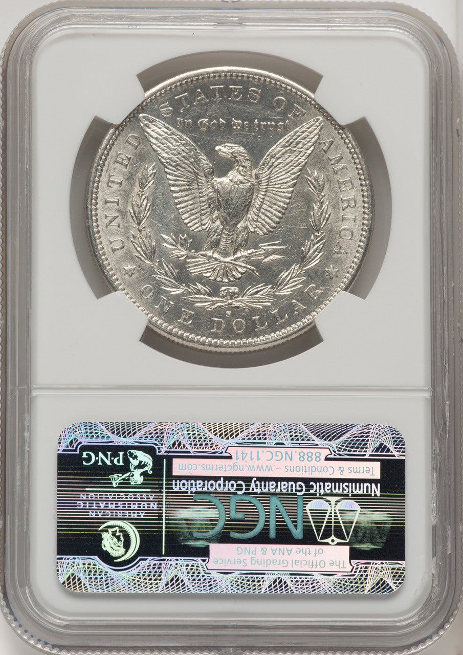 1884-S Morgan Dollar NGC AU55 (771822024)