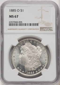 1885-O Morgan Dollar NGC MS67 (771822022)