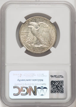 1942-D 50C Walking Liberty Half Dollar NGC MS67 (771821006)