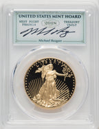 2018-W $50 One Ounce Gold Eagle PCGS PR70 Reagan