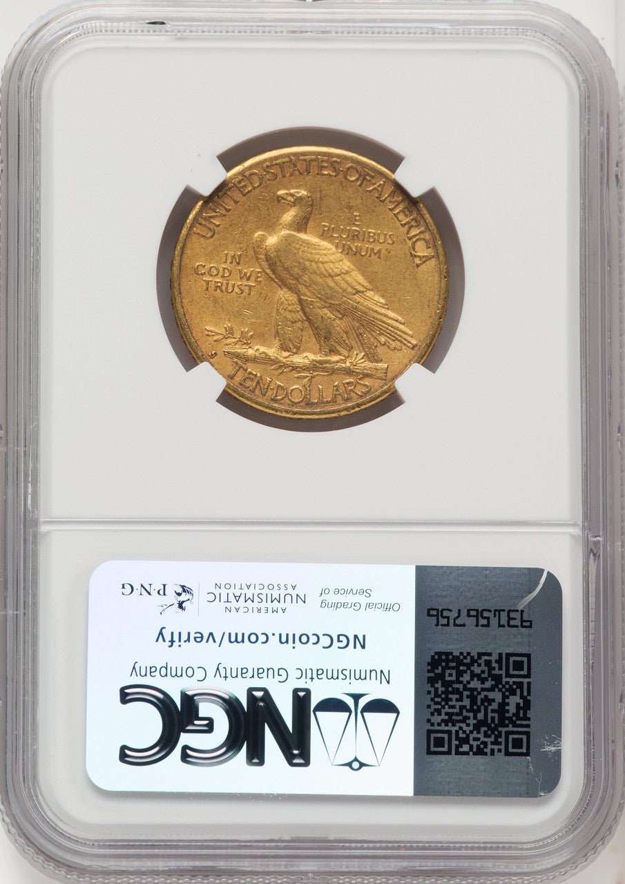 1909-S $10 Indian Eagle NGC AU55 (769438078)
