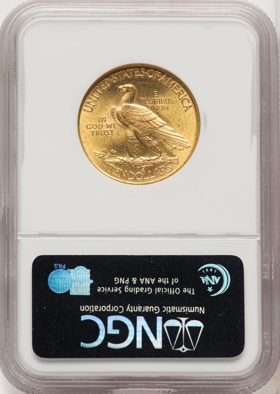 1911 $10 Indian Eagle NGC MS63 (506633003)