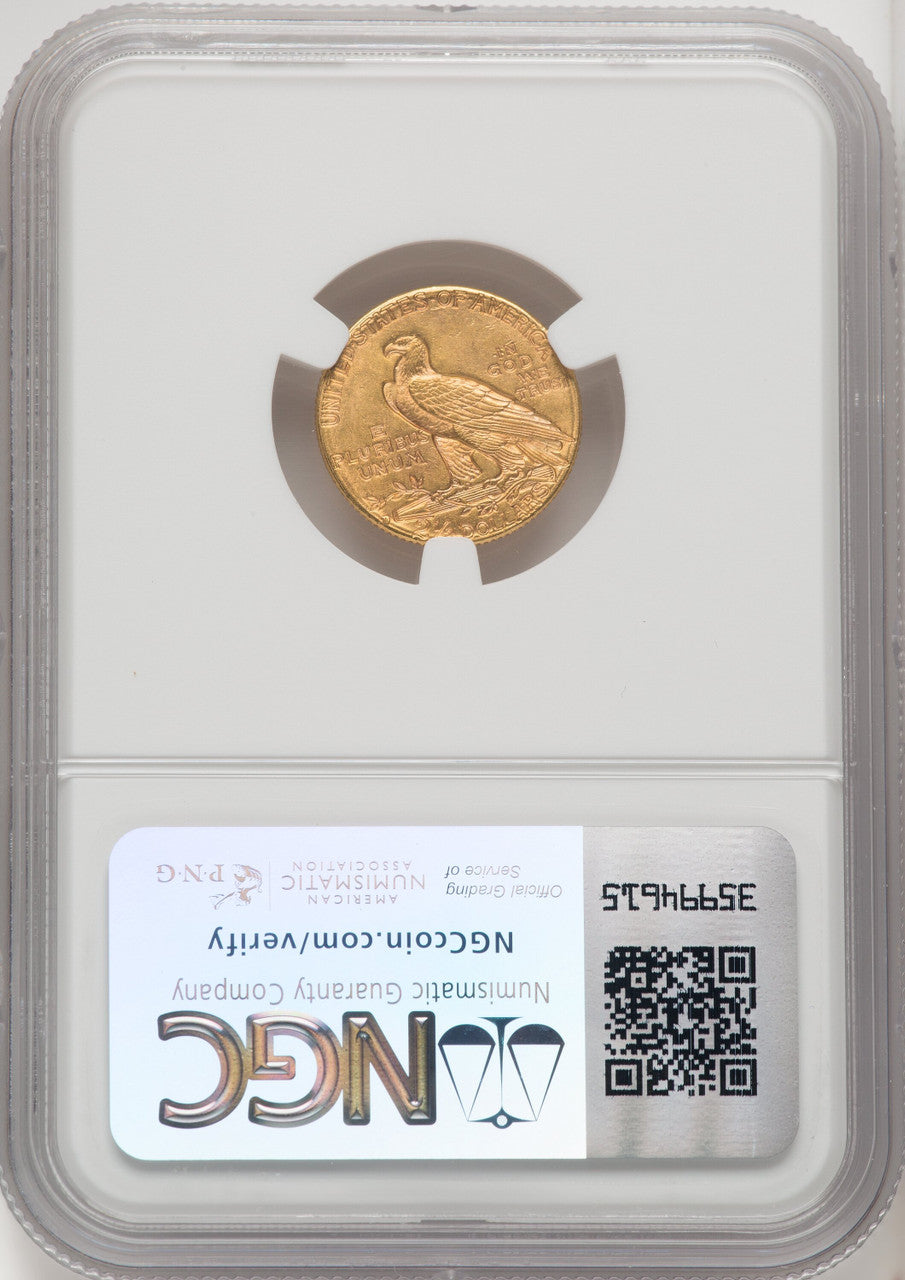 1914-D $2.50 Indian Quarter Eagle NGC MS62 (771085021)