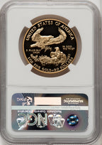 1990-W $50 One-Ounce Gold Eagle NGC PF70 (506163012)