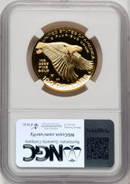 2017-W G$100 American Liberty High Relief Brown Label NGC PF70