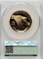 2017-W G$100 American Liberty High Relief Magnum Opus CACG PR70
