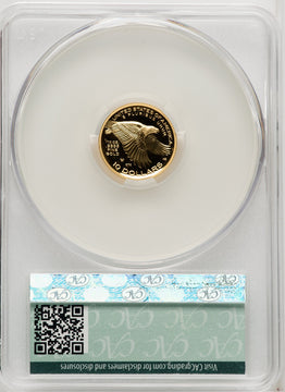 2018-W G$10 American Liberty High Relief Non Designation CACG PR70