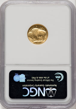 2008-W Gold Buffalo 4-Coin Set ER Blue NGC MS70