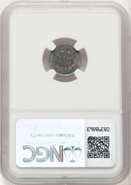 1840 H10C NO DRAPERY Seated Half Dime NGC MS65