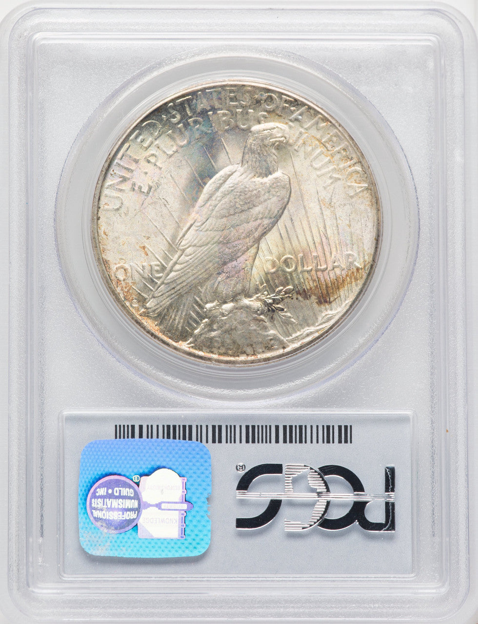 1924-S CAC Peace Dollar PCGS MS65