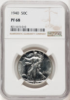1940 50C Proof Walking Liberty Half Dollar NGC PR68 (770353007)