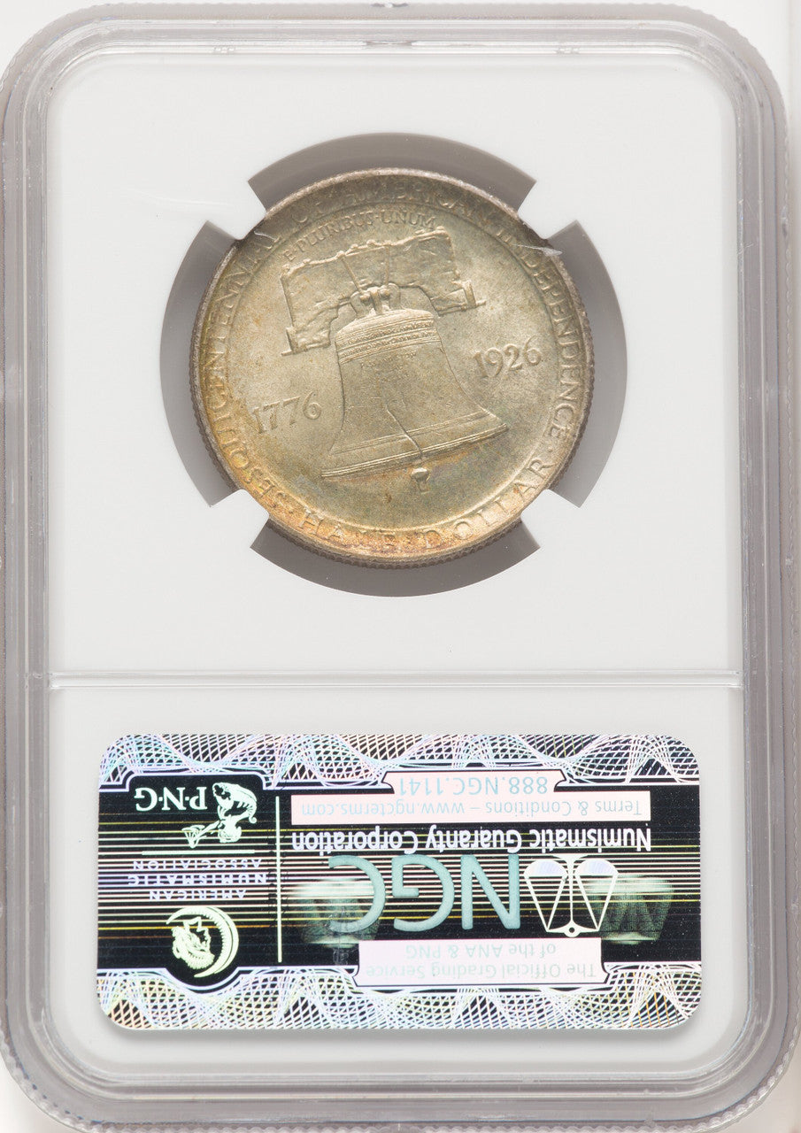 1926 50C Sesquicentennial Commemorative Silver NGC MS66 (771859003)
