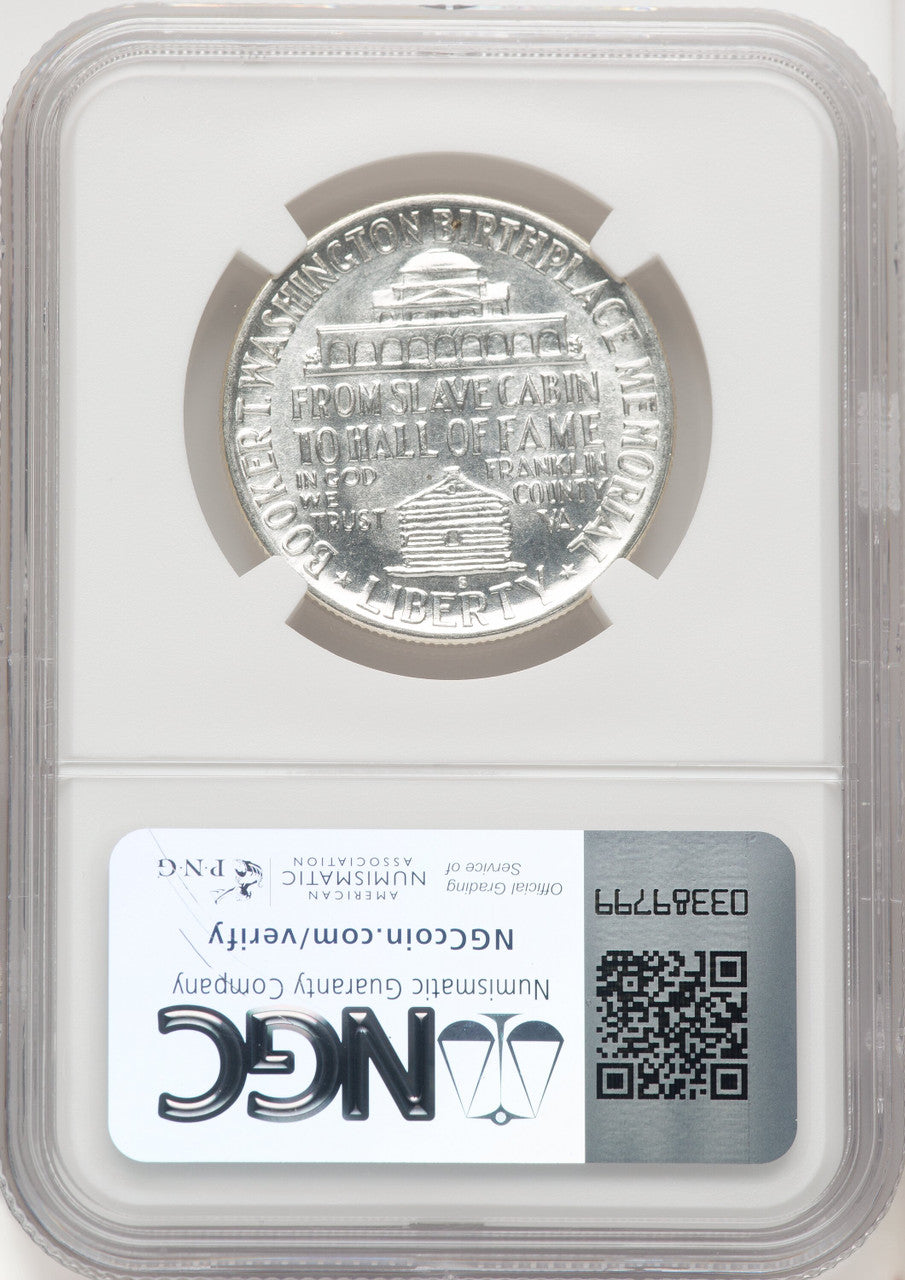 1948-S 50C Booker T. Washington Commemorative Silver NGC MS67 (772193021)