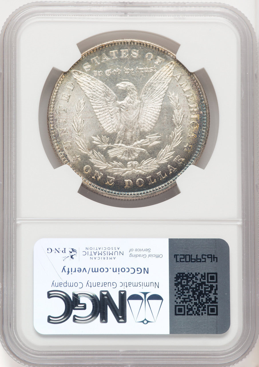 1878 7TF Reverse of 1878 Morgan Dollar NGC MS65