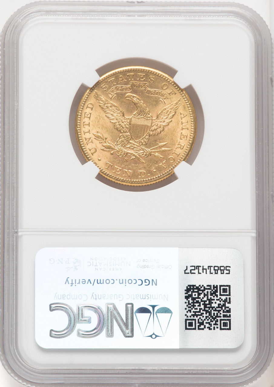 1905-S $10 Liberty Eagle NGC MS60