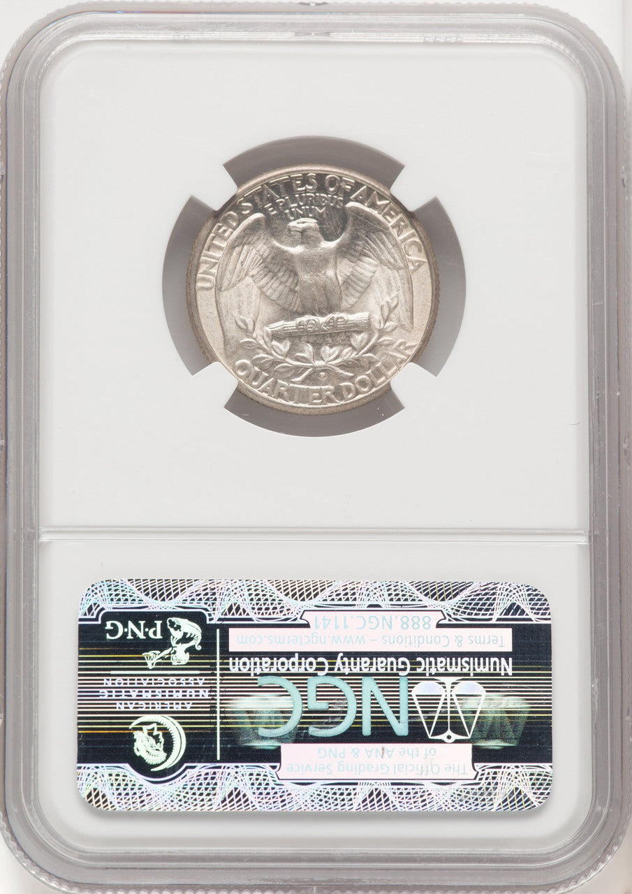 1932-D 25C Washington Quarter NGC MS62 (519992002)
