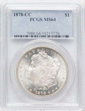 1878-CC Morgan Dollar PCGS MS64 (772189002)