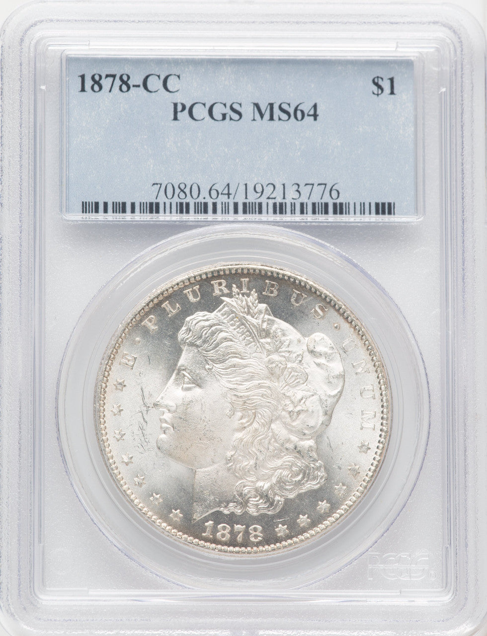 1878-CC Morgan Dollar PCGS MS64 (772189002)