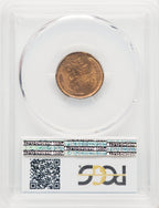 1911-D 1C RB CAC Lincoln Cent PCGS MS65