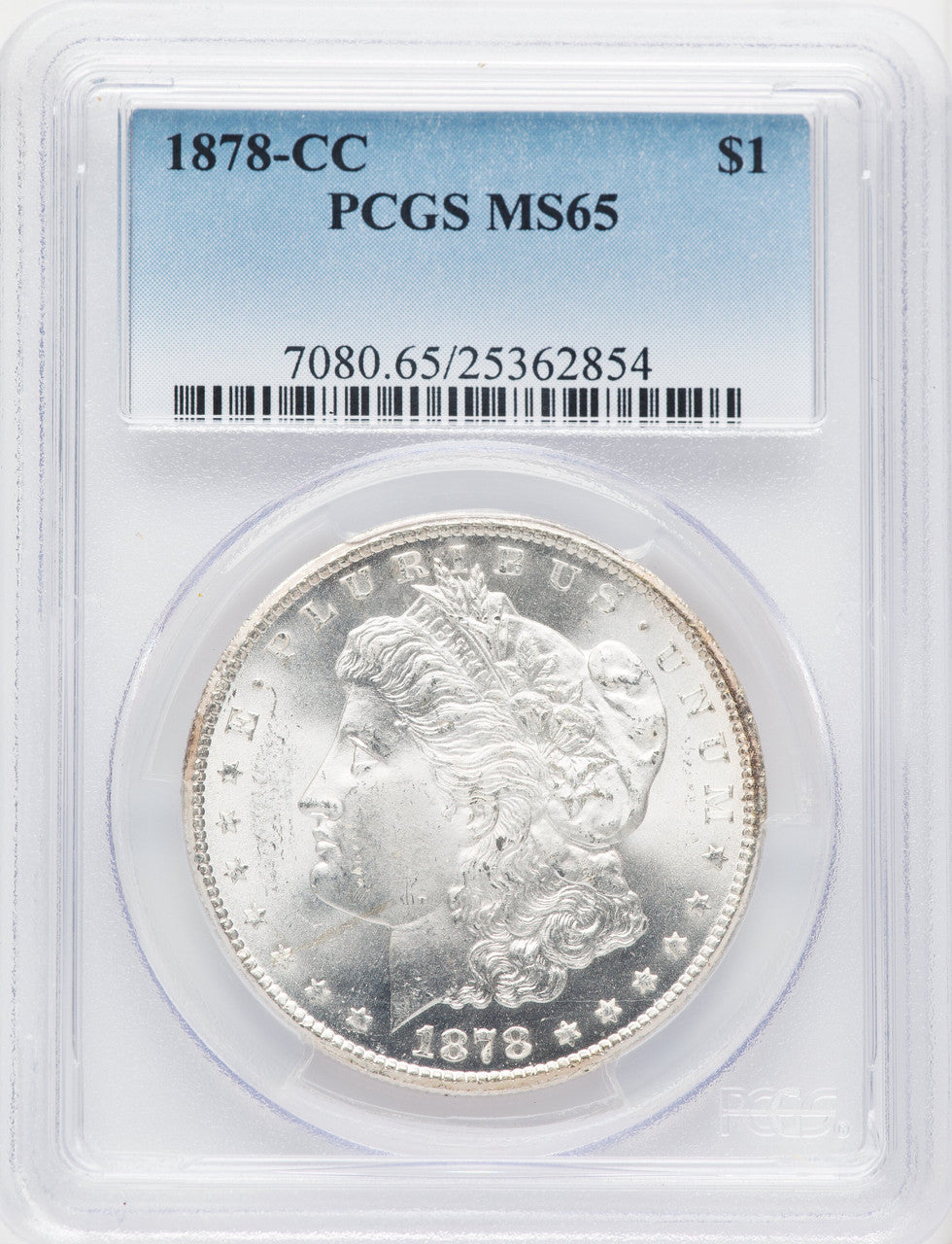 1878-CC Morgan Dollar PCGS MS65 (772309001)