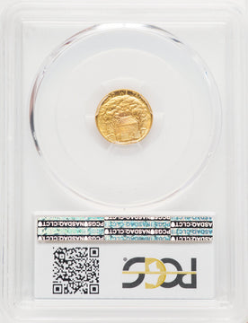 1922 G$1 Grant With Star Blue Gradient Commemorative Gold PCGS MS68