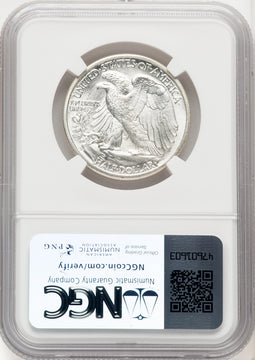 1941-D 50C Walking Liberty Half Dollar NGC MS67+ (771305003)