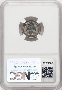 1870 10C Proof Seated Dime NGC PR66