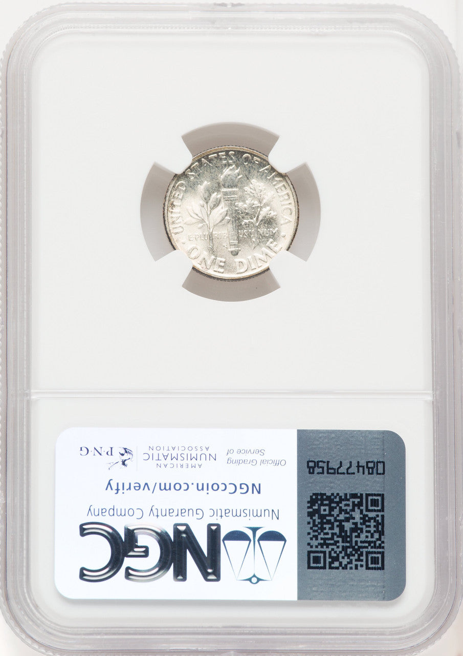 1948-S 10C FB Roosevelt Dime NGC MS68