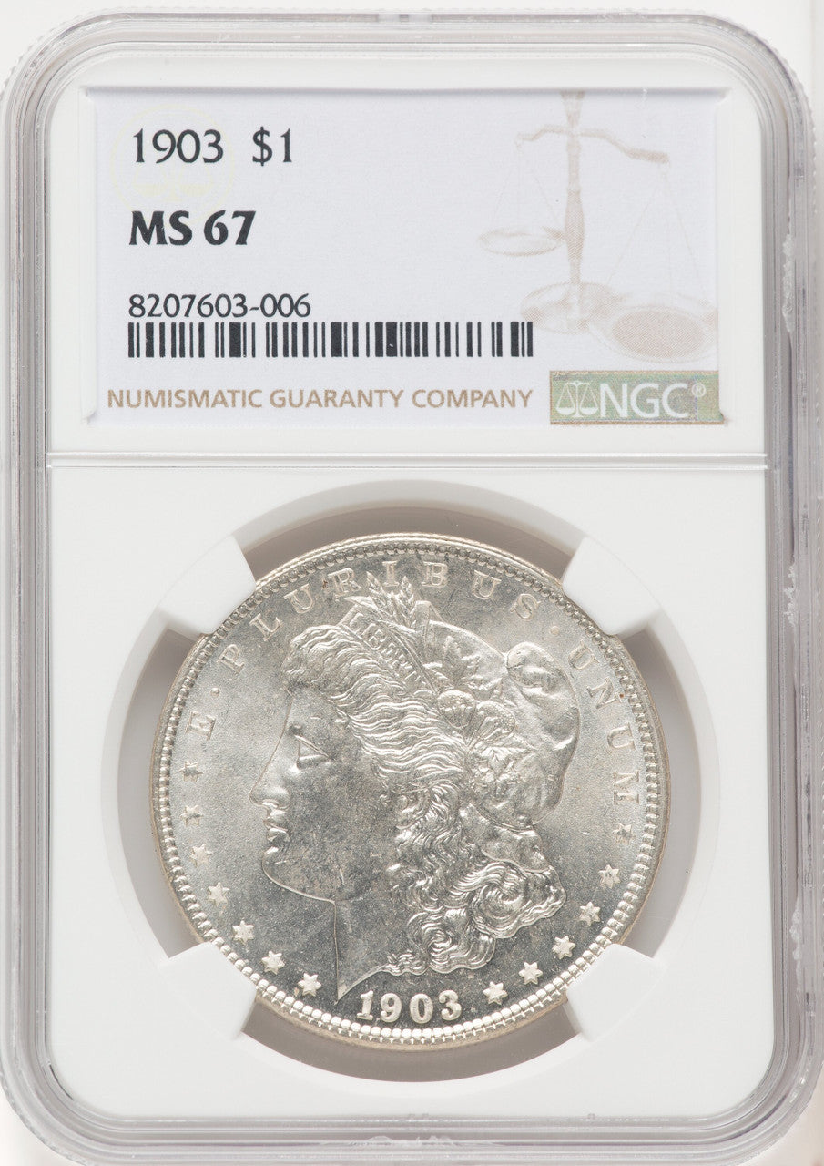 1903 Morgan Dollar NGC MS67 (772138069)