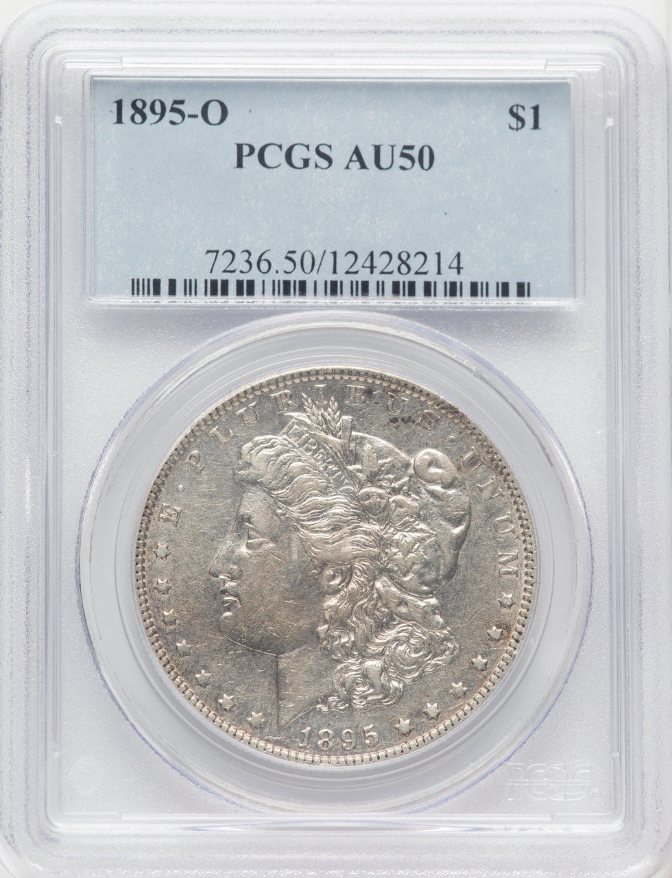 1895-O Morgan Dollar PCGS AU50 (772138067)