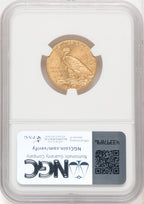 1909 $5 Indian Half Eagle NGC MS64 (772138035)