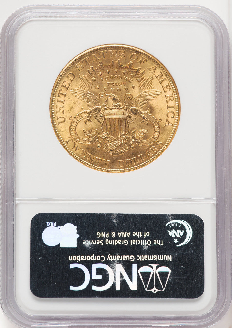 1904 $20 Liberty CAC Liberty Double Eagle NGC MS65 (770546001)