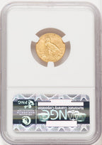 1926 $2.50 CAC Indian Quarter Eagle NGC MS64