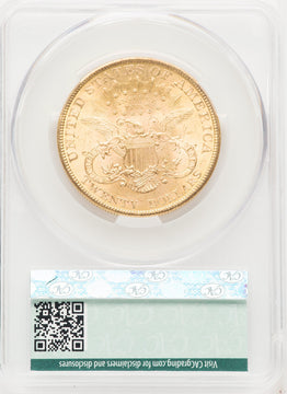 1900 $20 Liberty Double Eagle CACG MS62 (771743008)