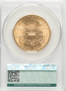 1900 $20 Liberty Double Eagle CACG MS62 (771743006)