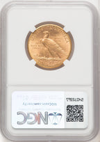 1910-D $10 Indian Eagle NGC MS64 (506683003)