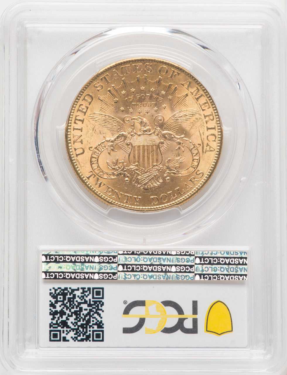 1901 $20 Liberty Double Eagle PCGS MS63+