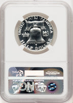 1956 50C Type 1 Proof Franklin Half Dollar NGC PR69 (519977025)