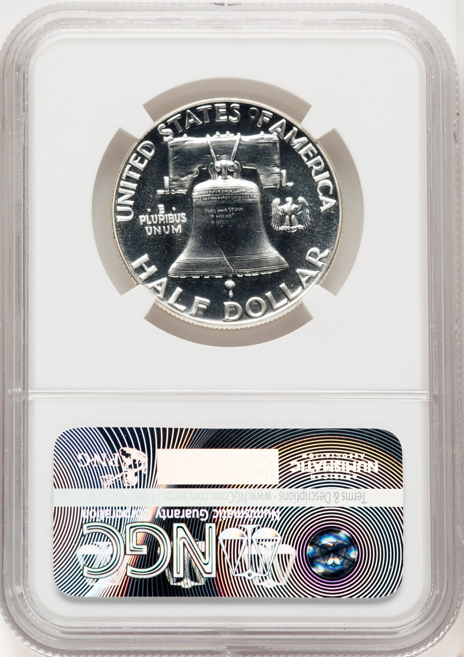 1956 50C Type 1 Proof Franklin Half Dollar NGC PR69 (519977025)