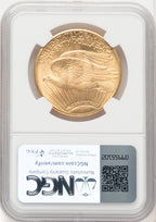 1924 $20 Saint Saint-Gaudens Double Eagle NGC MS66+ (771135004)