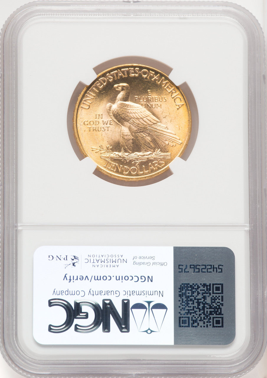 1911 $10 Indian Eagle NGC MS65 (771504009)