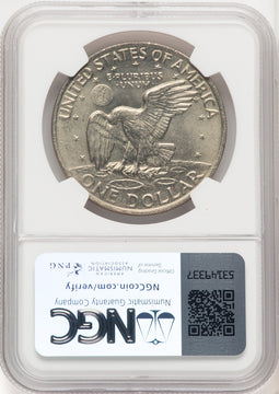 1972 Type Two $1 Eisenhower Dollar NGC MS65