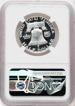 1956 50C Type 1 CA Proof Franklin Half Dollar NGC PR68
