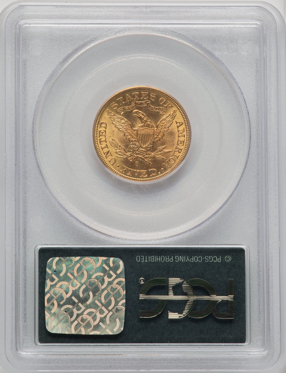 1901-S $5 CACG Plus Liberty Half Eagle CACG MS65+